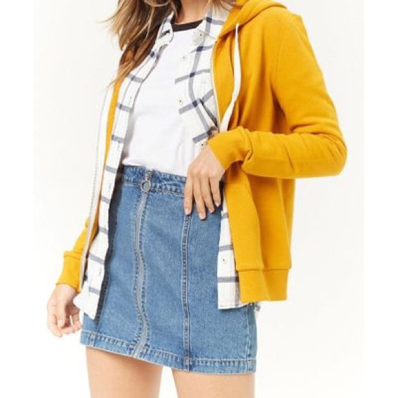 Forever 21 Dresses & Skirts - Forever 21 Zip-Front Mini Skirt